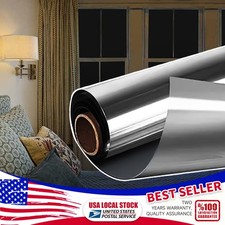 One Way Mirror Window Film Heat UV Reflective Privacy Tint Foil for Home Office