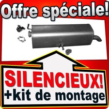 Pot d'échappement Citroen C4