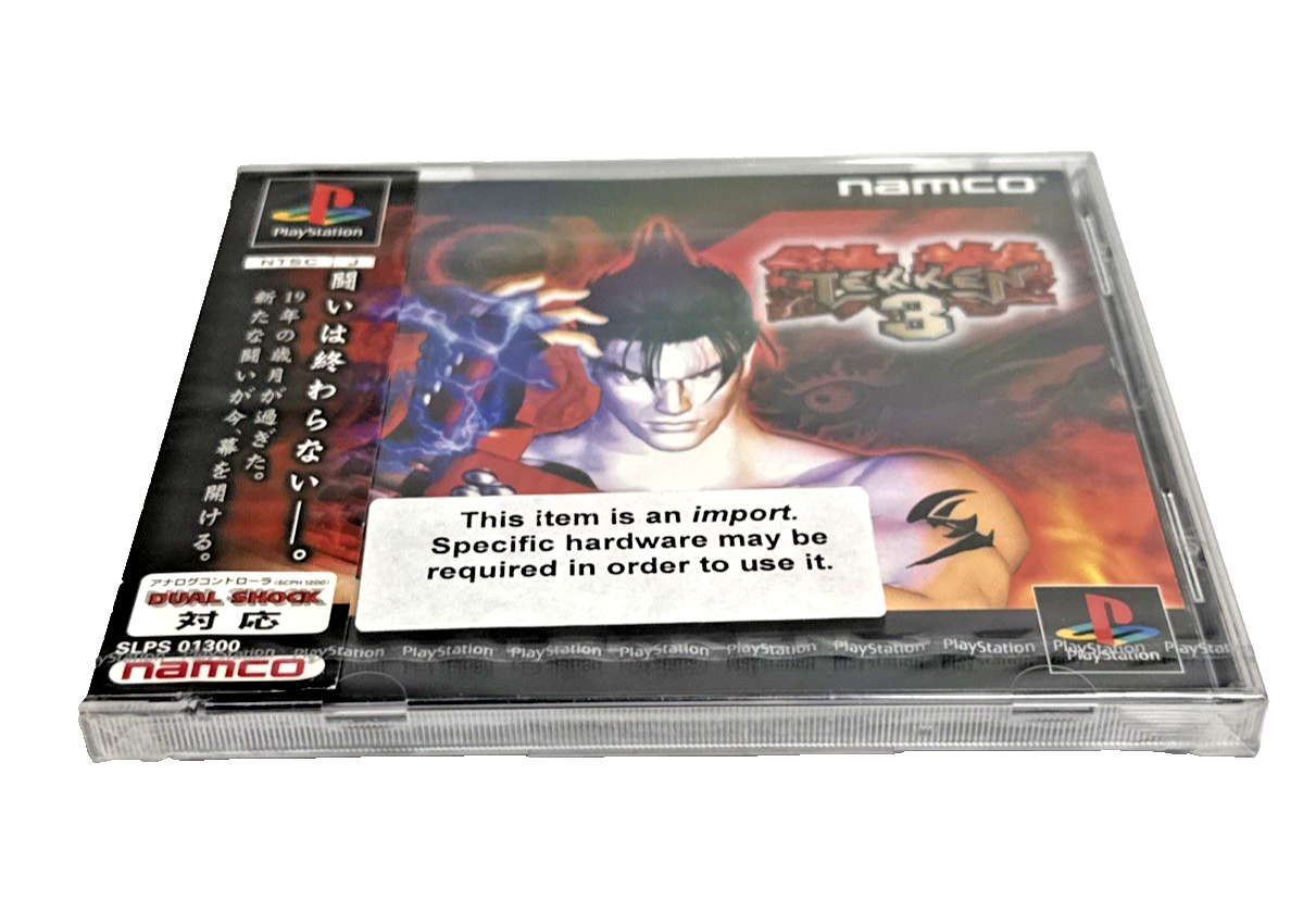 Tekken 3 (Sony PlayStation 1, 1998) for sale online | eBay