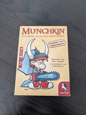 Munchkin Basisspiel plus Erweiterung Pegasus Brettspiel