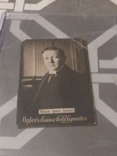 Winston Churchill RC! OGDENS Black Tab 1901 Tobacco Card Highly Valuable Grail