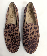 Sam Edelman Circus Harlem Loafers   US 6, Leopard Print, Slip-On Flats