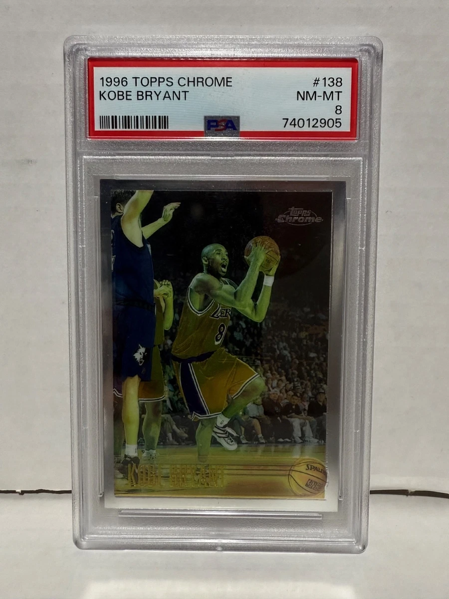 Topps Kobe Bryant 8 Graded Basketball Sports Trading Cards