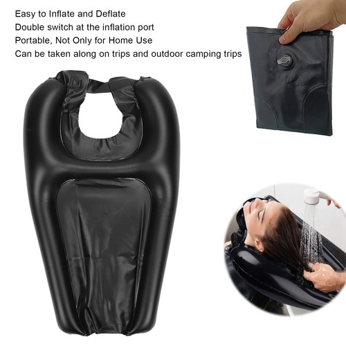 Hair Washing Basin Quick Inflatable Portable Shampoo Bowl For Elderly Disabled - Picture 12 of 22