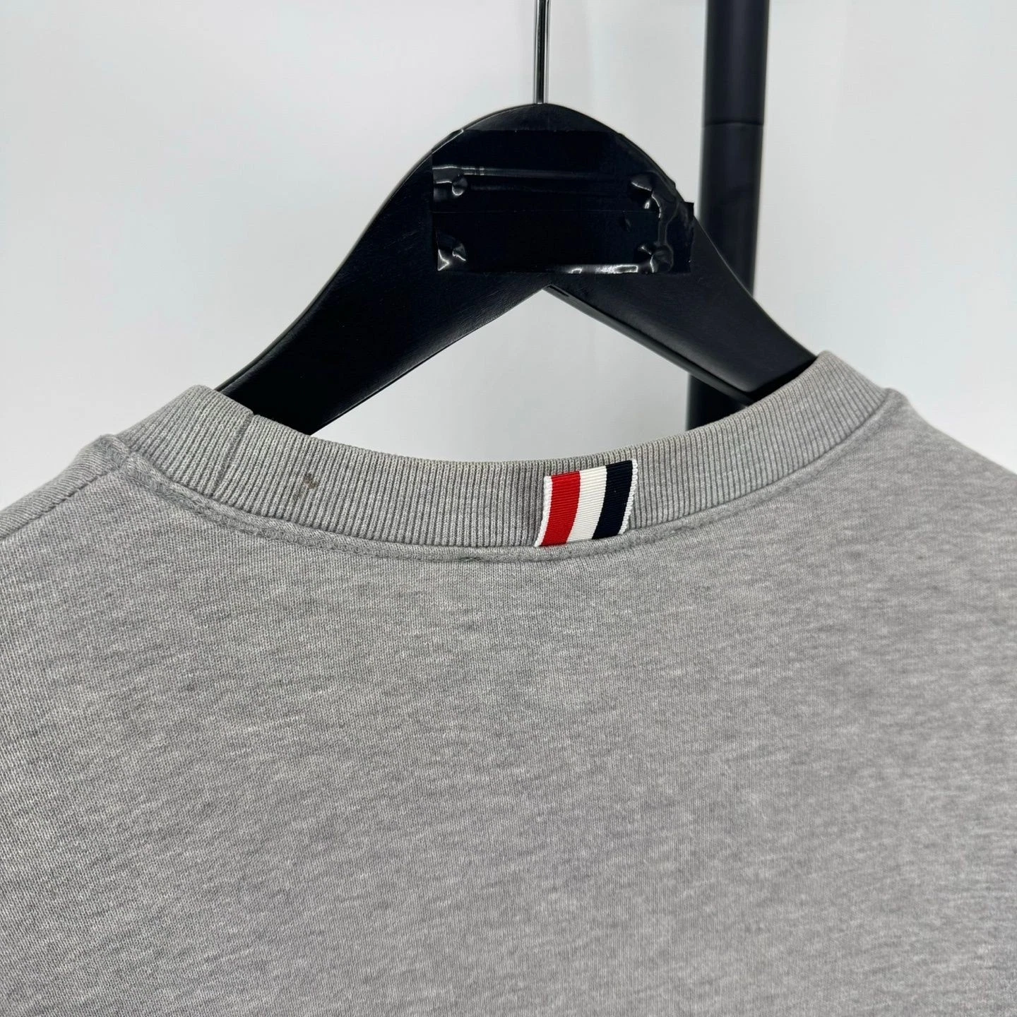 Thom Browne Felpa Bracciale Diagonale Grigio MJT021H 129705861