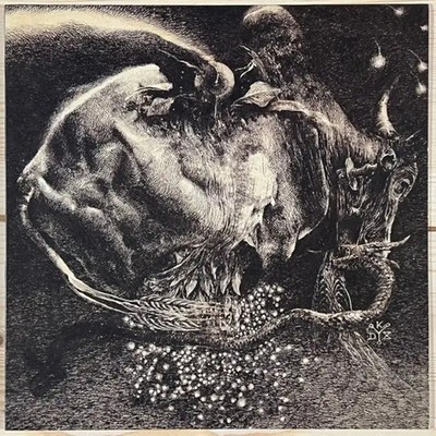 LP Horseback Half Blood BROWN OPAQUE LTD ED VINYL NEAR MINT Relapse Records