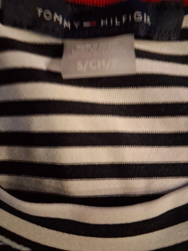 Tommy Hilfiger Mujer Rayas Manga Corta Talla Pequeña Foto 2 de 4