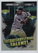 2023 Topps Cosmic Chrome Extraterrestrial Talent Riley Greene #ET-5 Rookie RC