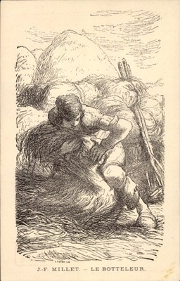 Künstler Ak Millet, J. F., Heuernte - 4942826