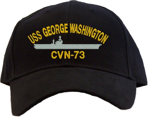 USS George Washington CVN-73 Embroidered Baseball Cap Available in 7 Colors Hat - 第 3/9 張圖片