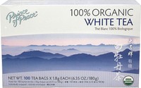 Prince Of Peace 100% Organic White Tea -100 Tea Bags on sale Prince Of Peace 100% Organic White Tea -100 Tea Bags on sale