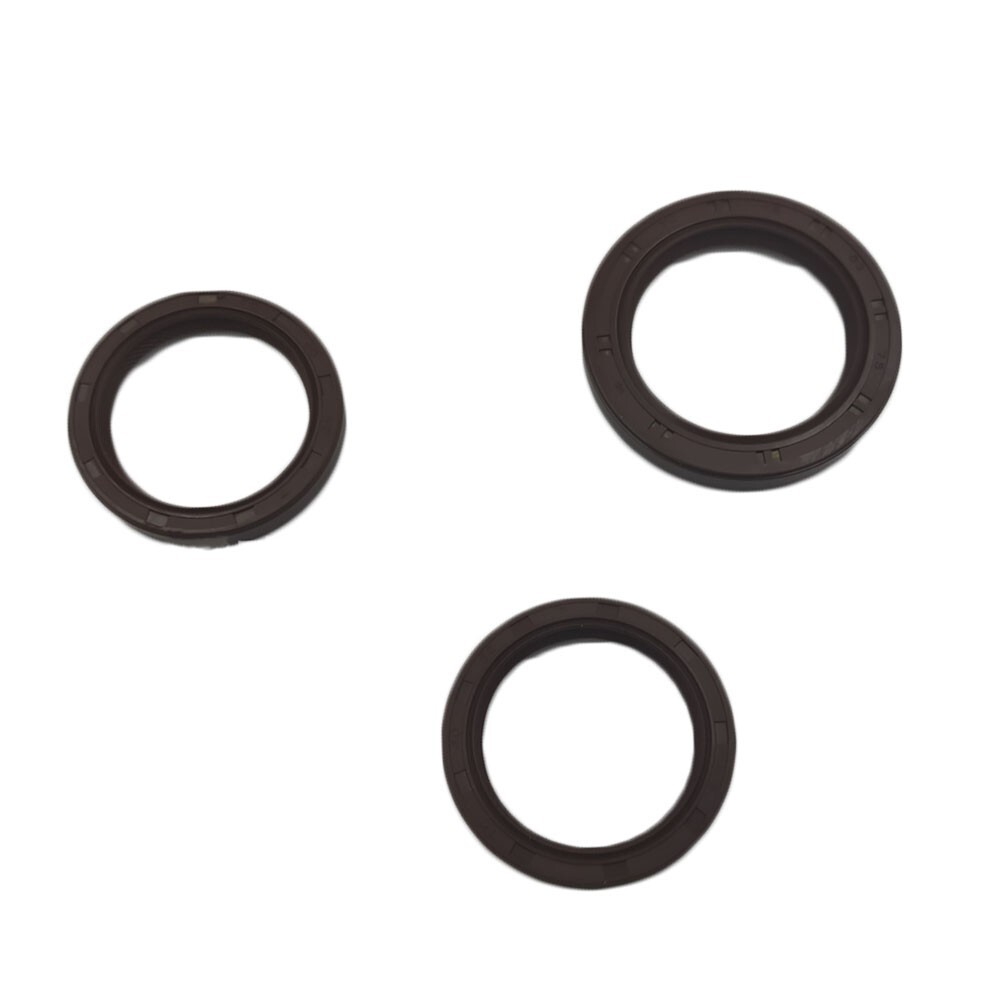 3XFront Crank + Cam Seals Set For Toyota For Lexus For Supra GS300
