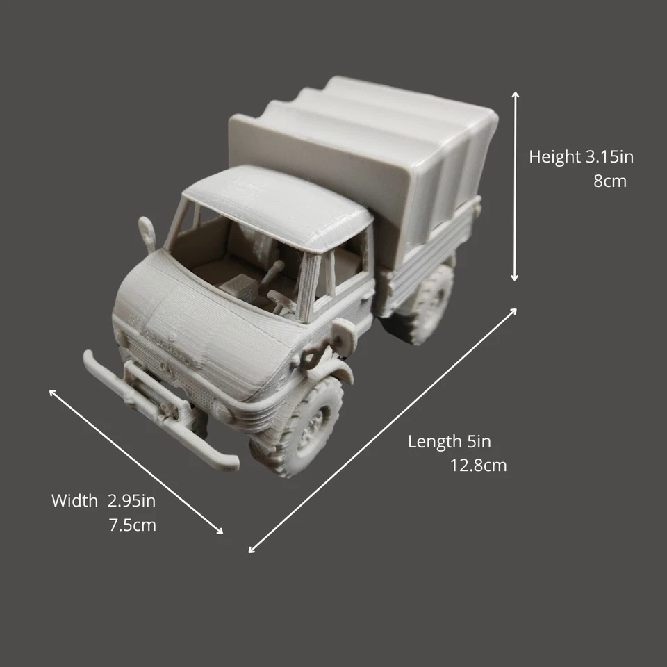 Unimog 416 1:43 Scale Argentina Falkland war DIY model kits - Image 2 of 4