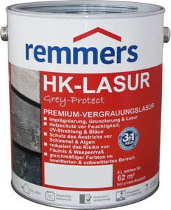 5 Liter Remmers Hk Lasur Platingrau Grey Protect Ebay