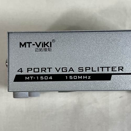 MT-VIKI MT-1504 VGA Splitter 4 Ports 150 MHz - Picture 2 of 5