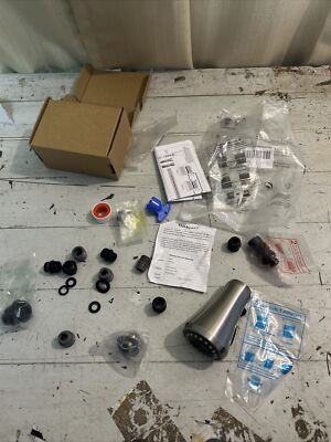 Hibbent Pull Down Kitchen Faucet Head Replacement, 3-Function Kitchen Faucet ...