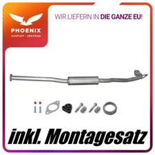 für Nissan X-Trail 2.0 2.5 2.2D (2001-2007) Auspuff Mittelschalldämpfer