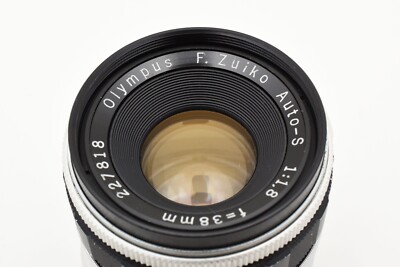 Olympus F.Zuiko Auto-S 38mm F/1.8 MF Lens Pen F FT FV From JAPAN