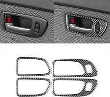 For Mazda 3 2004-2009 Real Soft Carbon Fiber Inner Door Handle Cover Accessories For Mazda 3 2004-2009 Real Soft Carbon Fiber Inner Door Handle Cover Accessories