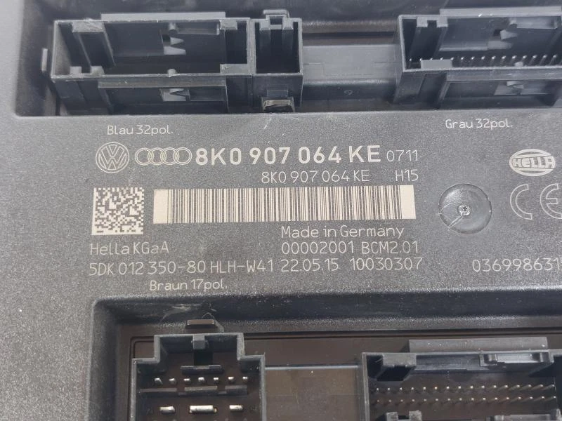 8K0907064KE CENTRALINA COMFORT AUDI A4 ALLROAD (8KH-B8) 2.0 TDI 16V MAN 6M 150CV - Immagine 4 di 4