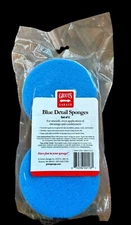 Griots Garage Blue Detail Sponges Set of 2 #11205 New, Sealed Made In USA