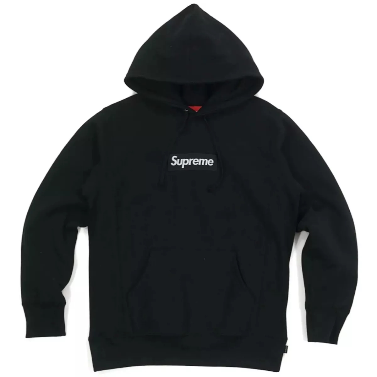 Supreme Box Logo Hooded Sweatshirt 'Black' | Men's Size M