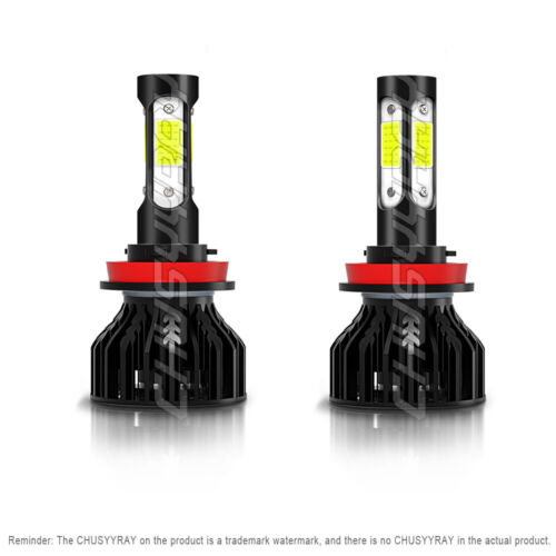 2x H11 para Nissan Altima 2007-2018 Juego de faros LED Combo de bombillas de haz alto bajo - Imagen 14 de 24