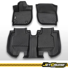 Fits 16-22 Honda HR-V 3D Molded Floor Mats 1st 2nd Row Carpets All Weather TPE