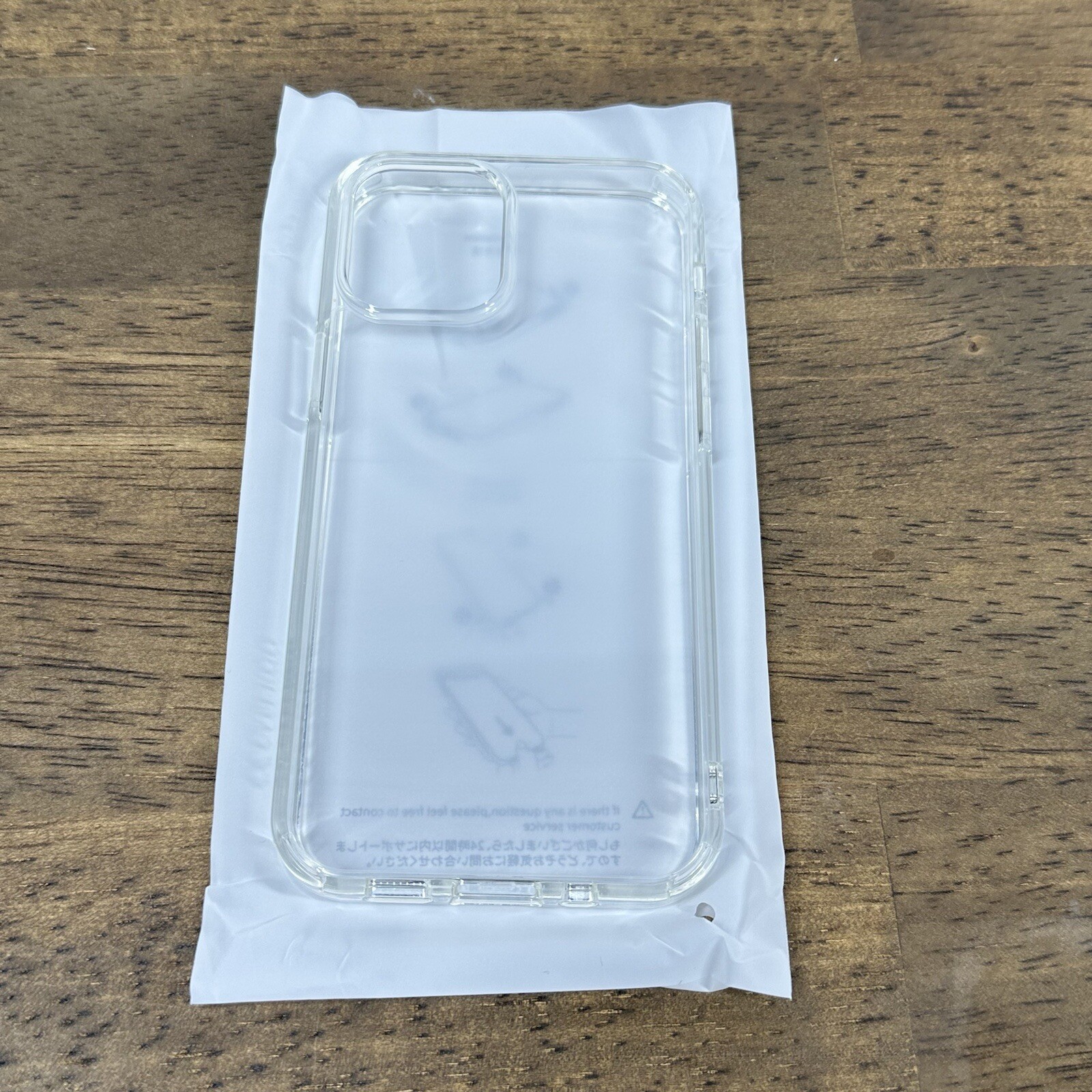 Casekoo iPhone 12 Mini Case 5.4” – Clear Slim Protective Back Cover – New in Box