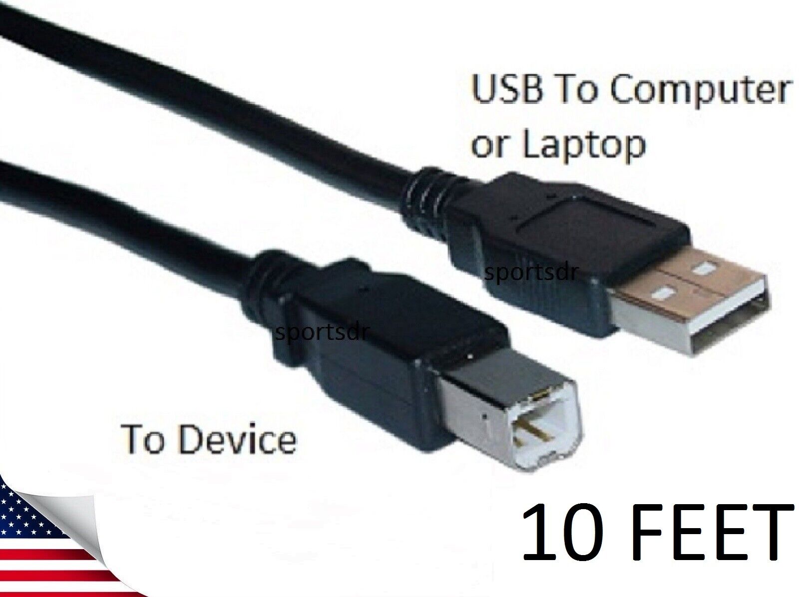 USB Cable Cord Plug for Dymo Labelwriter 2021 400 330 310 320 Fort Worth Mall 450 Tur