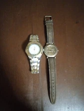 Vintage Watch Lot Of 2 Need Battery Timex I Control And Cedar Creek Light Damage