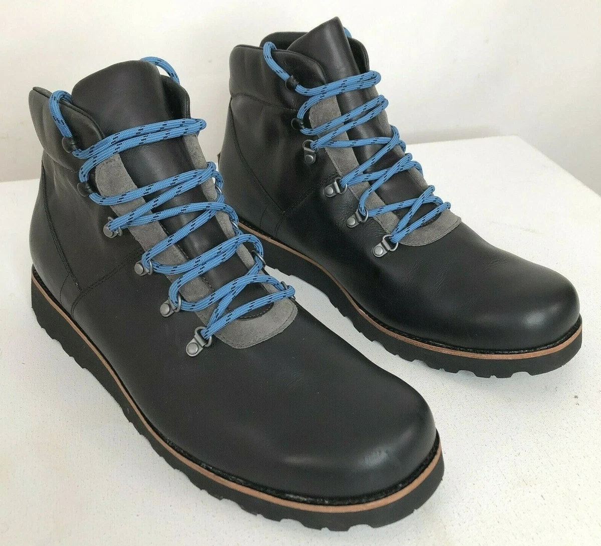UGG Australia Hafstein 1017730 US15 Black WATERPROOF Chukka Boots EXCELLENT