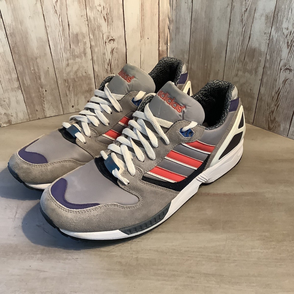 スニーカー ADIDAS ORIGINALS Men Sneakers Multicolor IG6192U ADIDAS Sneakers Mens Size 12 Gray Multicolor ZX 5000 Art