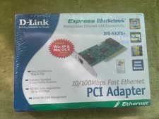 D-Link Express EtherNetwork 10/100Mbps Fast Ethernet PCI Adapter DFE-530TX 