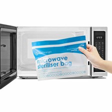 10 Pcs Mikrowellen-Sterilisierbeutel Steriliz...