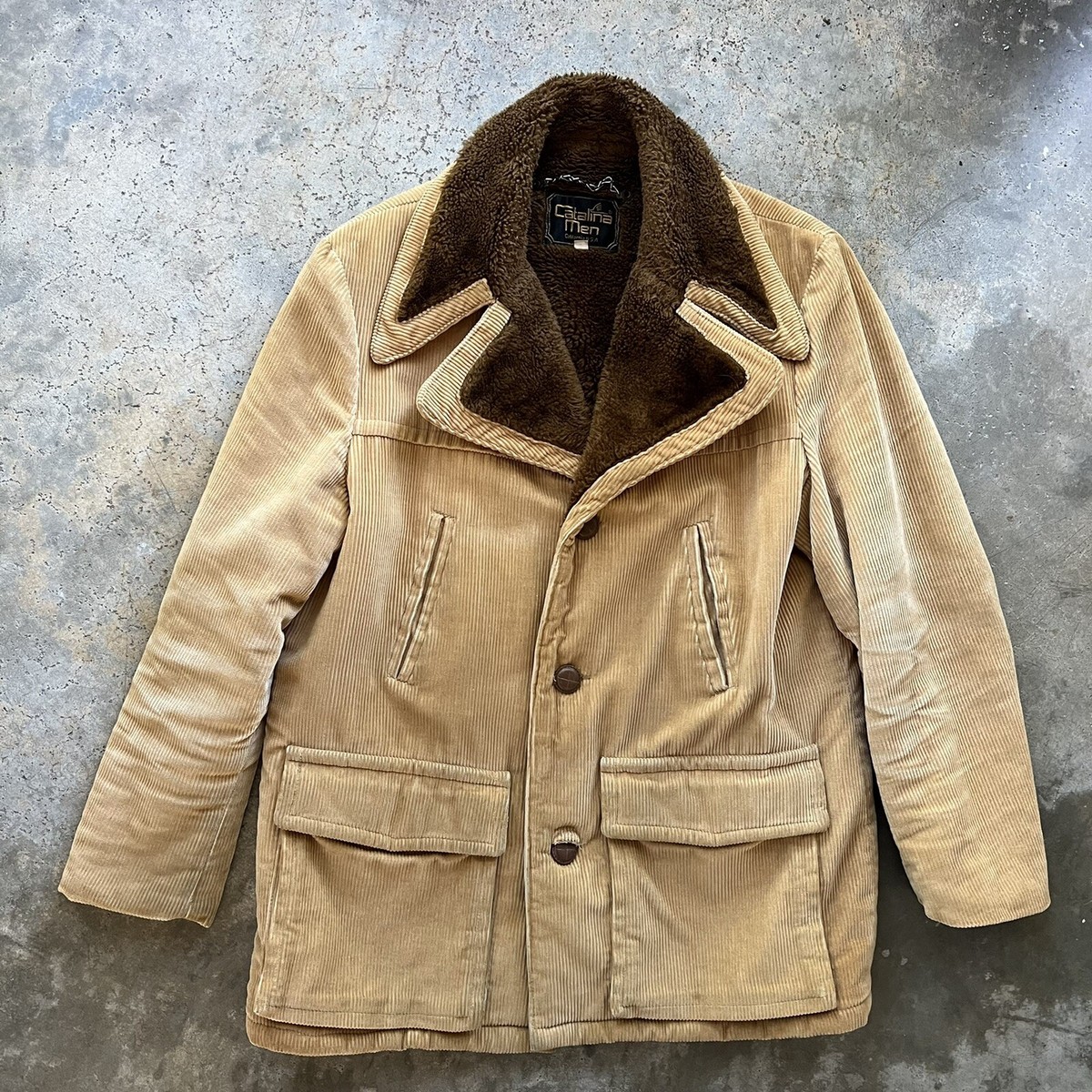 【70s】Euro Vintage Corduroy Coat フランス製 70s】Euro Vintage Corduroy Coat フランス製