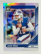 Josh Allen Silver HOLO OPTIC 2024 Donruss Optic #19