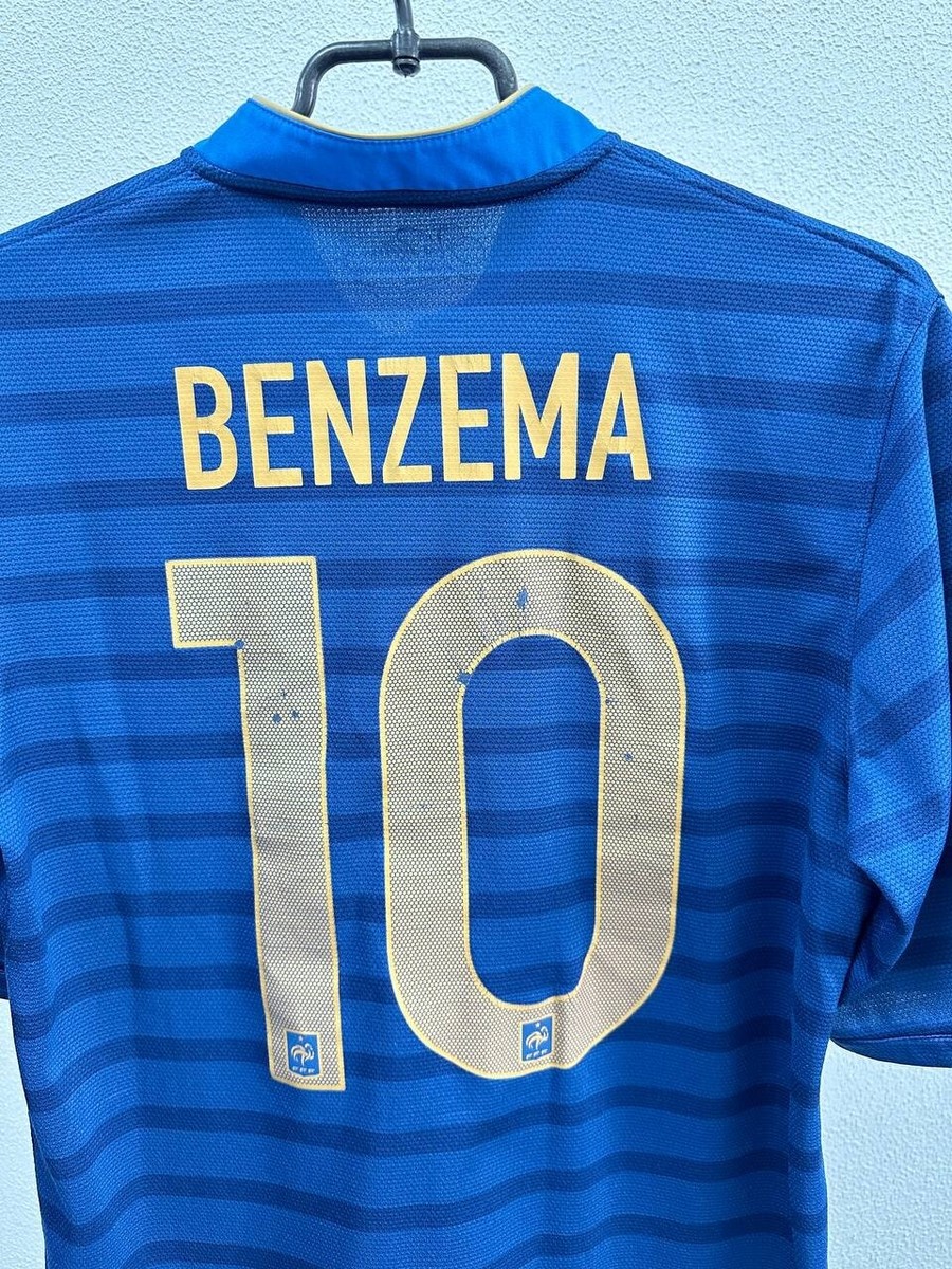 フランス代表 BENZEMA 10 シャツ 2011-12 France Home Shirt Benzema #10 (XXL)