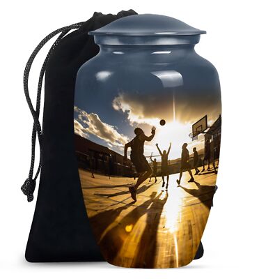 Basketball Cremation Urns For Women Decorative Urn Funeral Urn