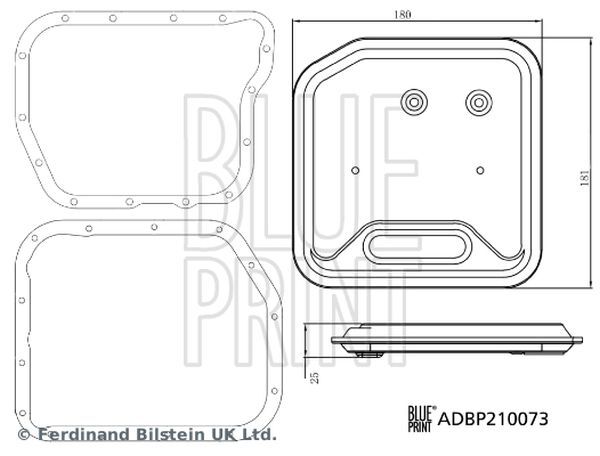 Blue Print Transmission Filter For Jeep Grand Cherokee 2.7 CRD (2002-2005) WG WJ