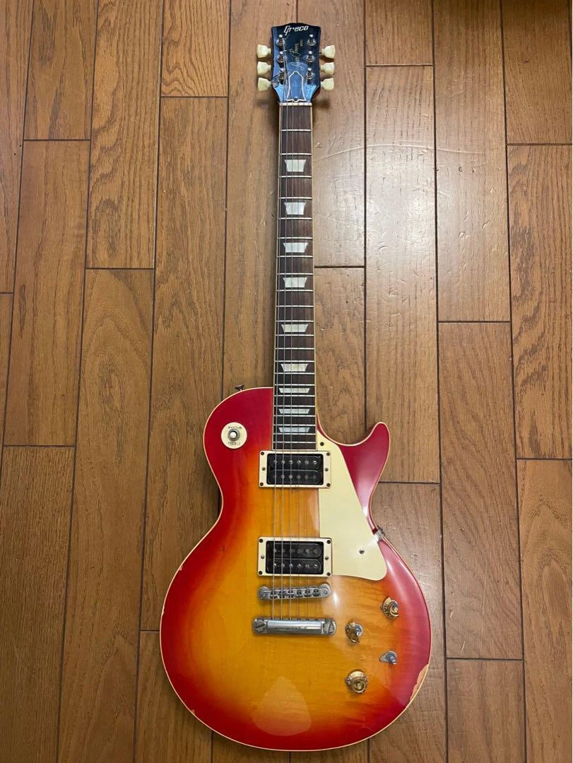 Greco Electric Guitar Les Paul Type EG-500 Cherry Sunburst Used