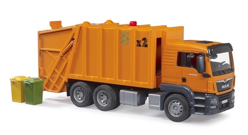 Bruder 03760 MAN TGS Müll-LKW Wie Neu - Bild 4 von 5