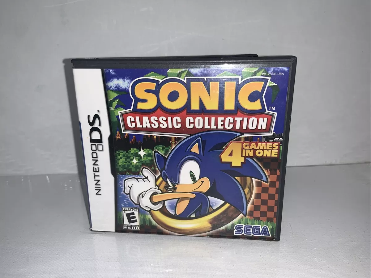 Sonic Classic Collection (Nintendo DS, 2010) - Tested 10086670356