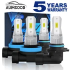 9005 H11 LED Headlight KIT Combo Bulbs 10000K High&Low Beam Super Bright White