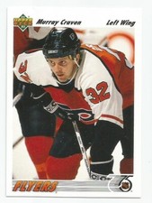 MURRAY CRAVEN 1991-92 UPPER DECK CARD MINT CONDITION