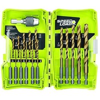 Ryobi Speedload+ Tin Drill Bit Set (17-piece) -discontinued, New, Free Shipping on sale Ryobi Speedload+ Tin Drill Bit Set (17-piece) -discontinued, New, Free Shipping on sale
