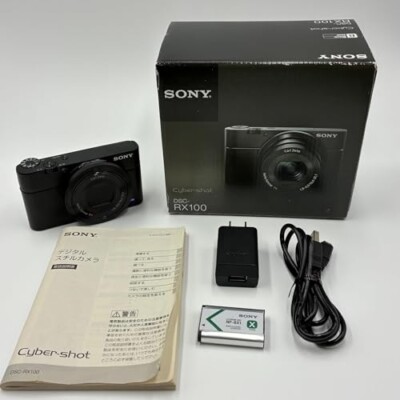 Sony Cyber-shot DSC-RX100 VA CMOS Digital Camera - Black for sale