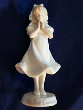 The Valencia Collection  2001 Roman  Inc " My First Communion " Girl Figurine 