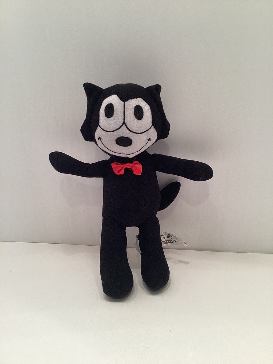 10” Felix The Cat 2008 Rare W/Black Feet And Red Bow | eBay