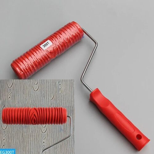 Pattern Embossed Decorative Paint Roller Texture Painting Tools for Wall Rubber - Picture 7 of 14